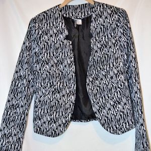 EUC! DIVIDED by H&M BLAZER EYE-CATCHING PATTERN!